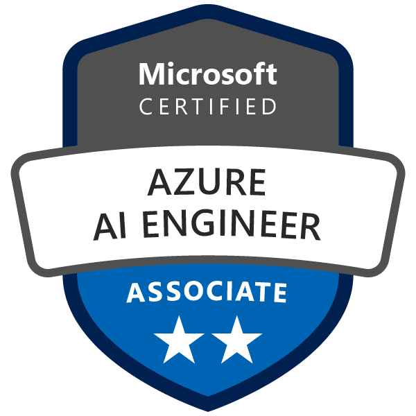 Microsoft Certified: Azure AI Engineer